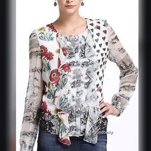 ANTHROPOLOGIE BLOUSE🌺